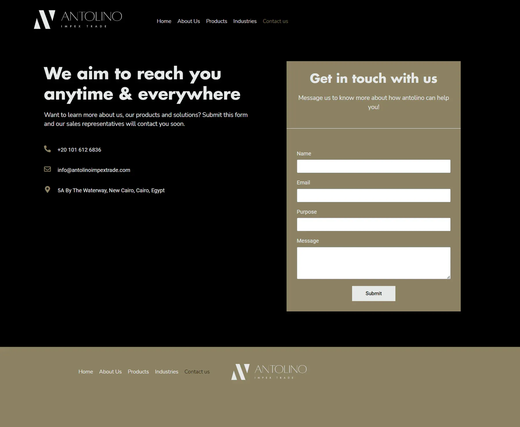 Antolino product interface 2