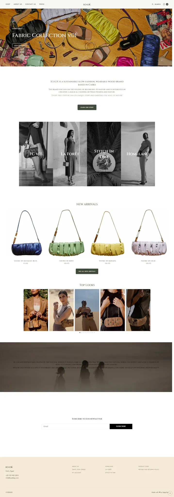 Boadk product interface 2