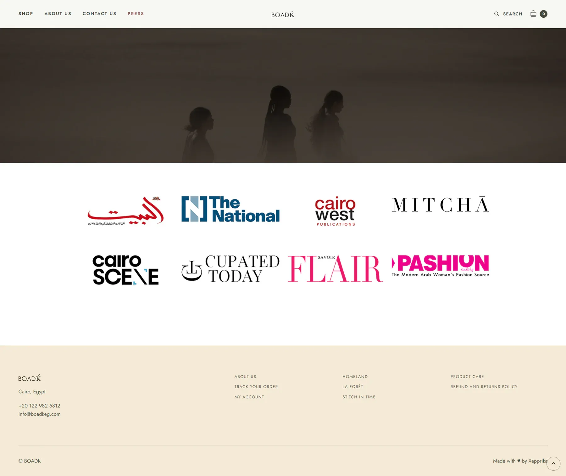 Boadk product interface 6