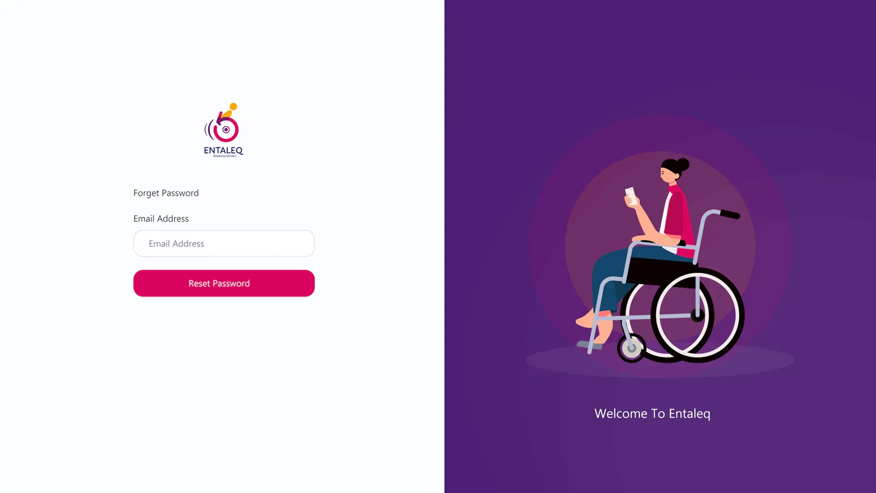 Entaleq product interface 14