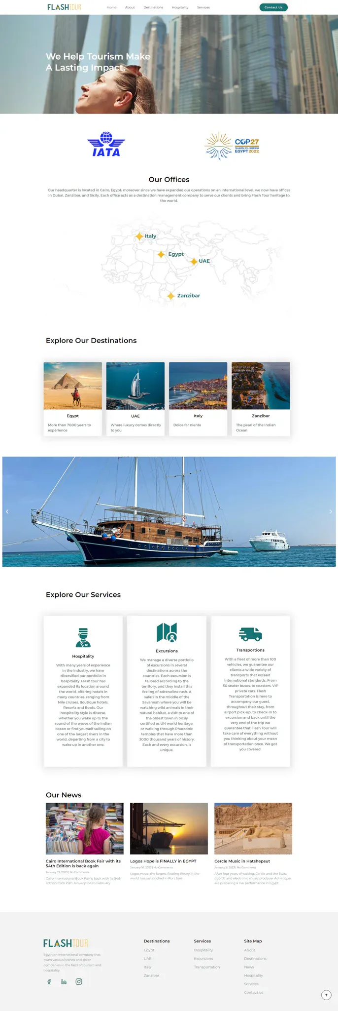Flash Tour product interface 2