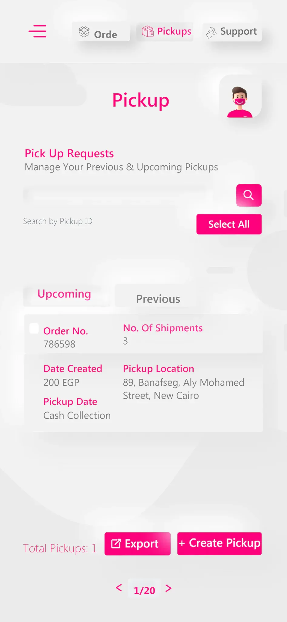 Sprint product interface 10